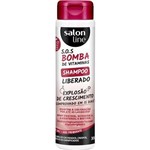 Ficha técnica e caractérísticas do produto Shampoo SOS Bomba de Vitaminas Liberado 300ml Salon Line