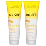 Ficha técnica e caractérísticas do produto Sheer Blonde Go Blonder Lightening John Frieda - Kit Shampoo + Condicionador Kit - 250ml + 250ml