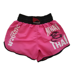Ficha técnica e caractérísticas do produto Short Muay Thai Feminino Rosa Pink