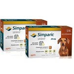 Ficha técnica e caractérísticas do produto Simparic 20 Mg 2 Caixas 6 Comprimidos Cães de 5,1 a 10 Kg