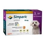 Ficha técnica e caractérísticas do produto Simparic 10mg para Cães de 2,6 a 5kg com 1 Comprimido Mastigável