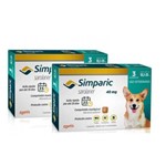 Ficha técnica e caractérísticas do produto Simparic 40 Mg 2 Caixas 6 Comprimidos Cães de 10,1 a 20kg