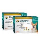 Ficha técnica e caractérísticas do produto Simparic 40 Mg 2 Caixas 6 Comprimidos Cães De 10,1 A 20Kg