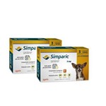 Ficha técnica e caractérísticas do produto Simparic 5 Mg 2 Caixas 6 Comprimidos Cães de 1,3 a 2,5kg