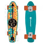 Ficha técnica e caractérísticas do produto Skate Atrio Mini Cruiser Bob Burnquist 6 Pol. Azul - ES093