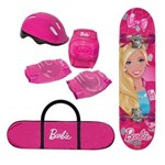 Ficha técnica e caractérísticas do produto Skate Barbie com Kit de Segurança 7619-1 Fun