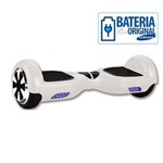 Ficha técnica e caractérísticas do produto Skate Elétrico Scooter Smart Balance 6,5" Mymax Branco - Bateria Samsung