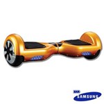 Ficha técnica e caractérísticas do produto Skate Elétrico Scooter Smart Balance 6,5" Mymax Dourado - Bateria Samsung