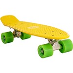 Ficha técnica e caractérísticas do produto Skate Fish Skateboards Cruiser Amarelo e Verde 22''