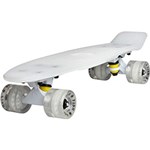 Ficha técnica e caractérísticas do produto Skate Fish Skateboards Cruiser Branco Transparente 22"