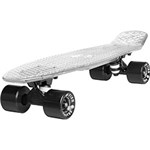 Ficha técnica e caractérísticas do produto Skate Fish Skateboards Cruiser Branco Transparente 22''