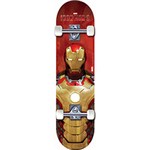 Skate - Marvel - Iron Man Pers Frente Logo Ponta	 - DTC