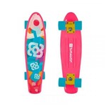 Ficha técnica e caractérísticas do produto Skate Mini Cruiser Atrio Bob Burnquist Rosa - ES092 - Multilaser