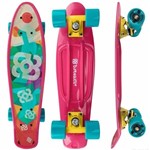 Ficha técnica e caractérísticas do produto Skate Mini Cruiser Atrio Multilaser Bob Burnquist Rosa Es092