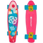 Ficha técnica e caractérísticas do produto Skate Mini Cruiser Bob Burnquist Rosa ES092 Átrio - Atrio