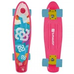 Ficha técnica e caractérísticas do produto Skate Mini Cruiser Bob Burnquist Rosa Multikids - Es092 - Atrio