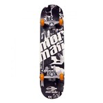 Ficha técnica e caractérísticas do produto Skate Skateboard Mormaii Chill Abec-5 Cinza