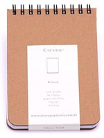 Ficha técnica e caractérísticas do produto Sketchbook Kraft Bloco 75 G/m² 9,0 X 13,0 Cm com 192 Páginas Cicero