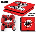 Ficha técnica e caractérísticas do produto Skin PS4 Fat Goku SuperSayajin Red