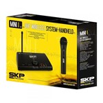 Ficha técnica e caractérísticas do produto Skp Microfone Mini-I Base + 1 Microfone Mao Uhf S/ Fio