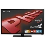 Ficha técnica e caractérísticas do produto Smart TV 42" LED Full HD PH42M30DSGW Wi-Fi, USB, HDMI, DTVi, MidiaCast - Philco