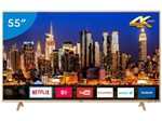 Smart TV 4K LED 55” Philco PTV55F61SNC - Wi-Fi 3 HDMI 2 USB