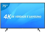 Ficha técnica e caractérísticas do produto Smart TV 4K LED 75” Samsung NU7100 Wi-Fi HDR - Conversor Digital 3 HDMI 2 USB
