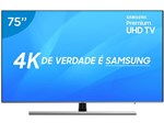 Ficha técnica e caractérísticas do produto Smart TV 4K LED 75” Samsung NU8000 Wi-Fi - Conversor Digital 4 HDMI 2 USB