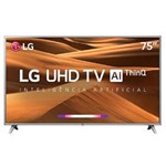 Ficha técnica e caractérísticas do produto Smart TV 4K LG LED 75? Google Assistant, Home Dashboard e Wi-fi - 75UM7510PSB