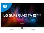 Smart TV 4K NanoCell 55” LG 55SK8500PSA Wi-Fi HDR - Inteligência Artificial Conversor Digital 4 HDMI