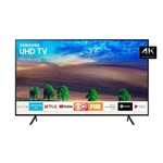Ficha técnica e caractérísticas do produto Smart TV 4K Samsung 65” RU7100, UHD, 3 HDMI, 2 USB, Wi-Fi Integrado
