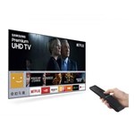 Ficha técnica e caractérísticas do produto Smart TV 4K Samsung LED 75” com HDR Premium, Plataforma Smart Tizen e Wi-Fi - UN75MU6100GXZD