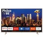 Ficha técnica e caractérísticas do produto Smart Tv 55" 4k LED Netflix Philco Bivolt PTV55F62SNC