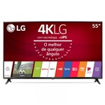 Smart TV 55" LG Ultra HD 4K 55UJ6300 HDR Ativo Wi-Fi WebOS 3.5 Bluetooth 3 HDMI 2 USB