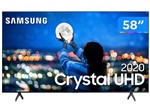 Ficha técnica e caractérísticas do produto Smart TV Crystal UDH 4K LED 58” Samsung - 58TU7000 Wi-Fi Bluetooth 2 HDMI 1 USB