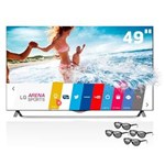 Ficha técnica e caractérísticas do produto Smart TV 3D LED 49” Ultra HD 4K LG 49UB8500 com WebOs, Wi-Fi Integrado, Time Machine II, 4 Óculos Cinema 3D, Controle Smart Magic e Câmera Skype