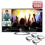 Ficha técnica e caractérísticas do produto Smart TV 3D LED 55” Full HD Sony KDL-55W955A com Motionflow 960Hz, X-Reality Pro, Wi-Fi e 4 Óculos 3D