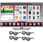 Ficha técnica e caractérísticas do produto Smart TV 3D LED 55" LG 55LA6214 Full HD 3 HDMI 3 USB 120Hz + 4 Óculos 3D