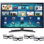 Ficha técnica e caractérísticas do produto Smart TV 3D LED 60" Samsung 60ES6500 Full HD - 3 HDMI 3 USB 480Hz 4 Óculos 3D