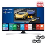 Ficha técnica e caractérísticas do produto Smart TV 3D LED 65" Full HD Samsung 65J6400 com Connect Share Movie, Screen Mirroring, Quad Core, Wi-Fi e 2 Óculos 3D