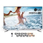 Smart TV 3D LED 65" LG 65LA9650 Ultra HD 4K - 3 HDMI 3 USB 240Hz Wi-fi + 4 Óculos 3D + 2 Óculos Dual Play + Controle Sma...