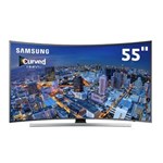 Ficha técnica e caractérísticas do produto Smart TV 3D LED Curved 55" Ultra HD 4K Samsung 55JU7500 com Connect Share Movie, UHD Upscaling, Wi-Fi, Entradas HDMI e USB