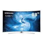 Ficha técnica e caractérísticas do produto Smart TV 3D LED Curved 88" Ultra HD 4K Samsung 88JS9500 com ConnectShare Movie, Skype, Câmera, Wi-Fi, Entradas HDMI e USB
