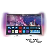 Ficha técnica e caractérísticas do produto Smart TV 3D Philips LED 47" 47PFG7109/78 Full HD 4 HDMI 2 USB Frequência 960Hz + 4 Óculos 3D
