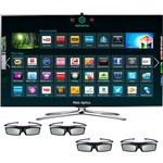 Ficha técnica e caractérísticas do produto Smart TV 3D Samsung 46" LED Full HD 46F7500 - Interaction Quad Core Wi-Fi 4 Óculos 3D