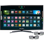 Ficha técnica e caractérísticas do produto Smart TV 3D Samsung 55" LED Full HD 55F6400 - Interaction Ready Dual Core Wi-Fi 2 Óculos 3D
