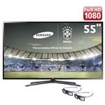 Ficha técnica e caractérísticas do produto Smart TV 3D Slim LED 55” Full HD Samsung 55F6400 com Função Futebol, 120Hz Auto Motion Rate, Wi-Fi e 2 Óculos 3D