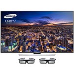Smart TV 3D UHDTV 4K 55" Samsung UN55HU8500 - 4 HDMI 2.0 3 USB 1200Hz - Quad Core - Smart View - Função Futebol + 2 Ócul...