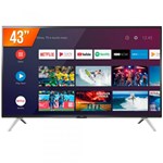 Smart TV LED 43'' Full HD Semp 43S5300 2 HDMI 1 USB Wi-Fi Android