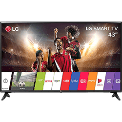 Ficha técnica e caractérísticas do produto Smart TV LED 43" LG 43lj5500 Full HD com Conversor Digital Wi-Fi Integrado 1 USB 2 HDMI com Webos 3.5 Sistema de Som Virtual Surround Plus